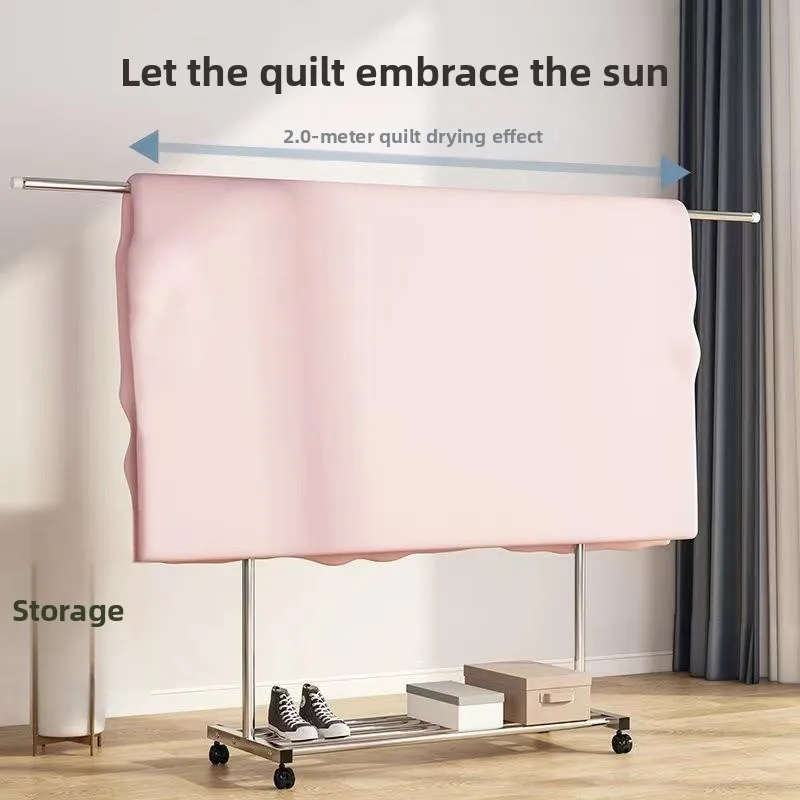 Stainless Steel Clothesline Stand Bedroom Indoor Outdoor Drying Clothes Rack Non-foldable Free-standing Laundry Drying Tool
Stainless Steel Clothesline Stand Bedroom Indoor Outdoor Drying Clothes Rack Non-foldable Free-standing Laundry Drying Tool