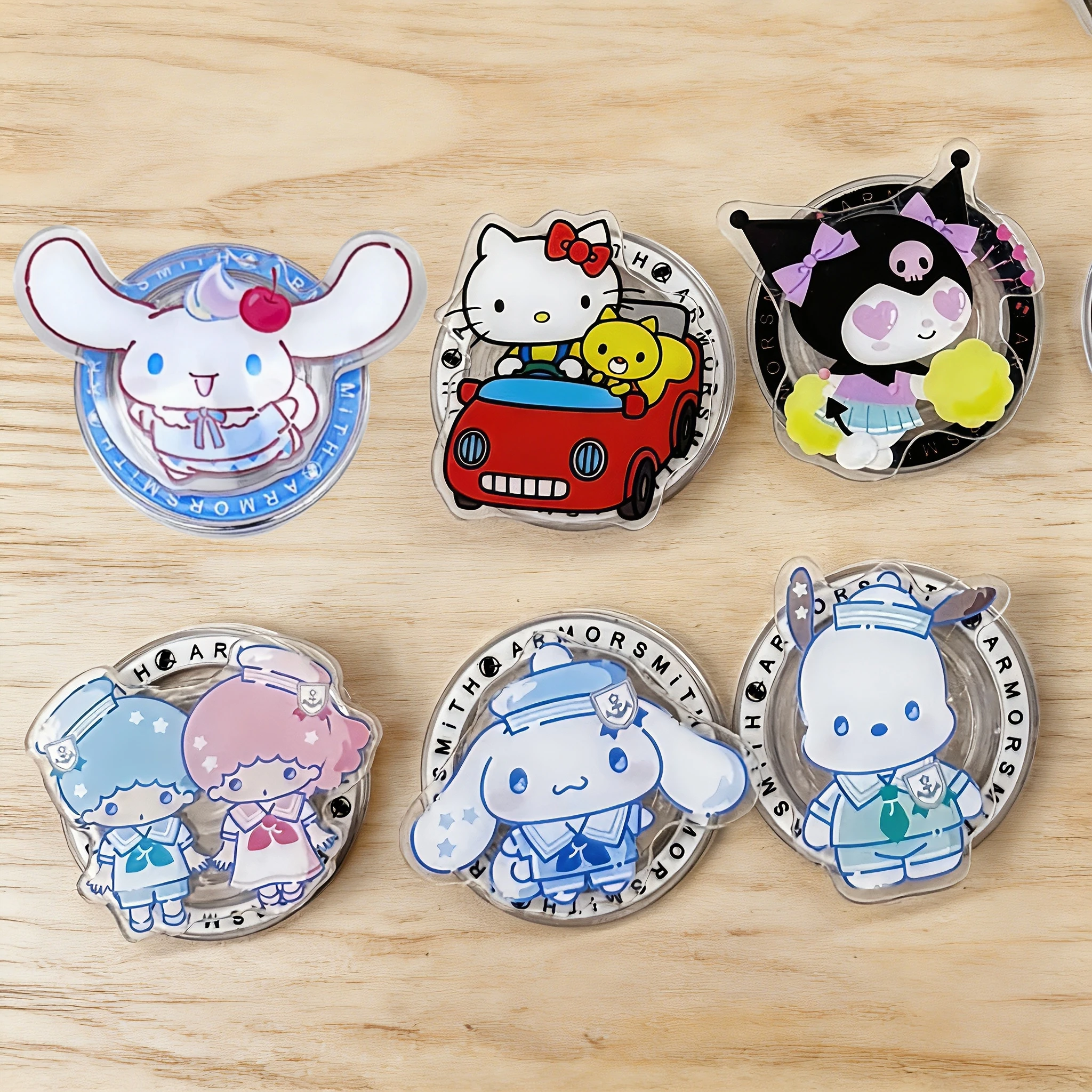 PopSocket Style For LittleTwinStars&Cinnamoroll&Pochacco&HelloKitty&Kuromi Phone Stand For IPhone&Samsung&Magnetic Phone Case
PopSocket Style For LittleTwinStars&Cinnamoroll&Pochacco&HelloKitty&Kuromi Phone Stand For IPhone&Samsung&Magnetic Phone Case