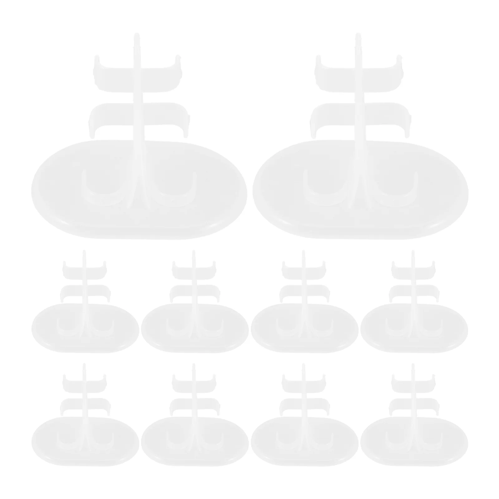 10 Pcs Bath Toys Support Frame Reborn Baby Dolls Display Model Stand Holder White Plastic
10 Pcs Bath Toys Support Frame Reborn Baby Dolls Display Model Stand Holder White Plastic