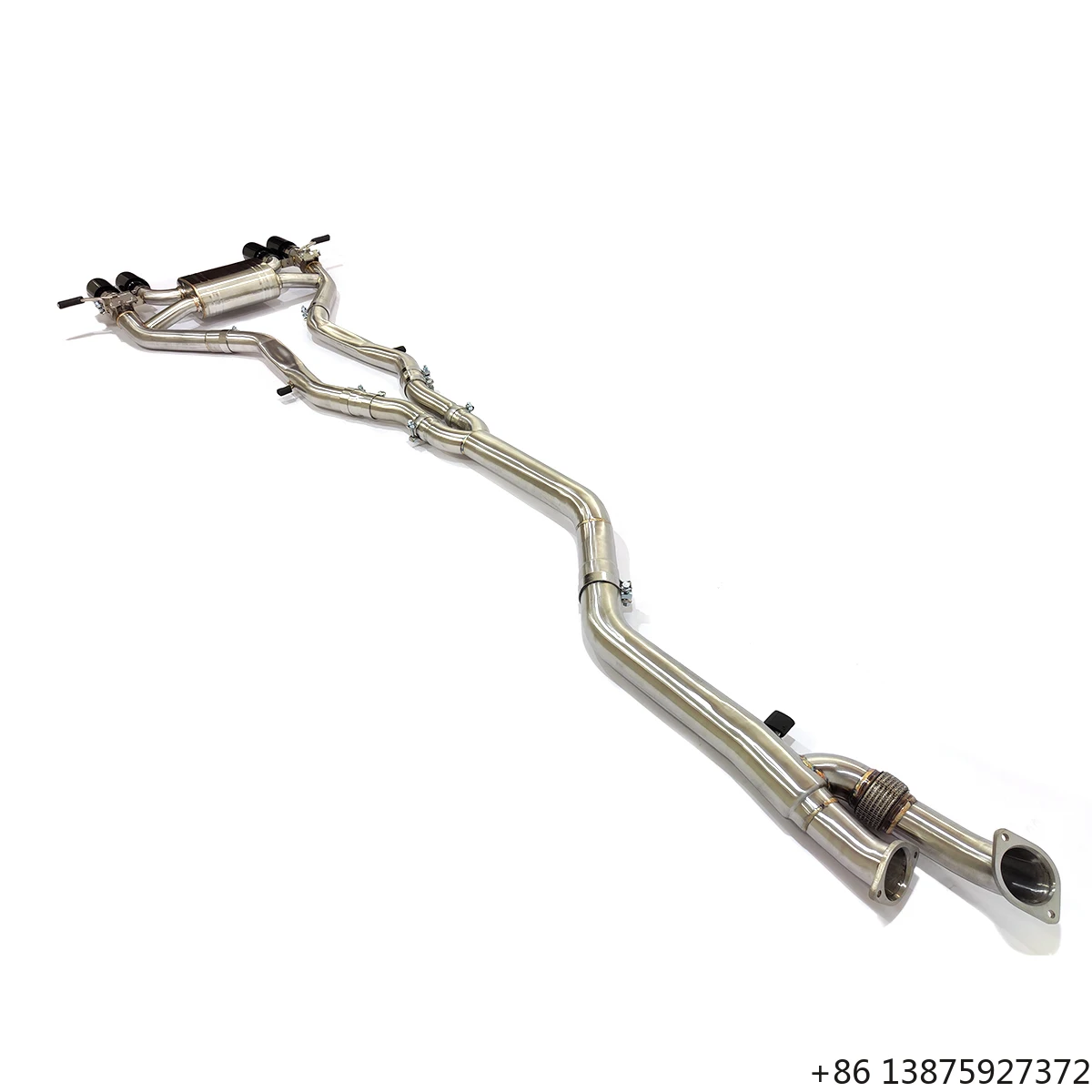 Ecnal for G87 M2 S58 3.0T Equal-length 89mm 3.75 Inches Monotube Stainless Steel Valve Muffler Exhaust
Ecnal for G87 M2 S58 3.0T Equal-length 89mm 3.75 Inches Monotube Stainless Steel Valve Muffler Exhaust