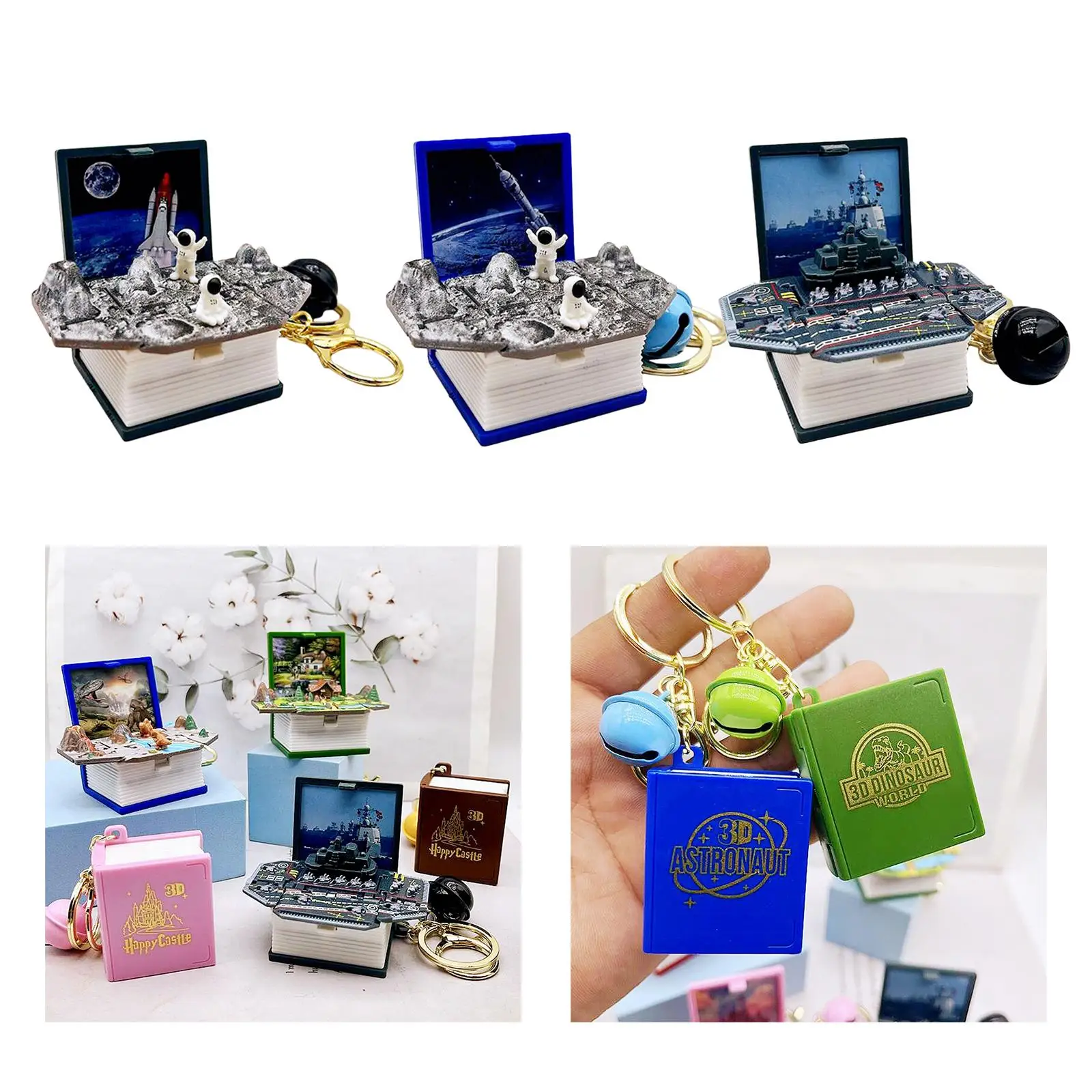 3D Book Keychain Mini Car Keys Keychains 3D Backpack Keychain for Boys Girls
3D Book Keychain Mini Car Keys Keychains 3D Backpack Keychain for Boys Girls