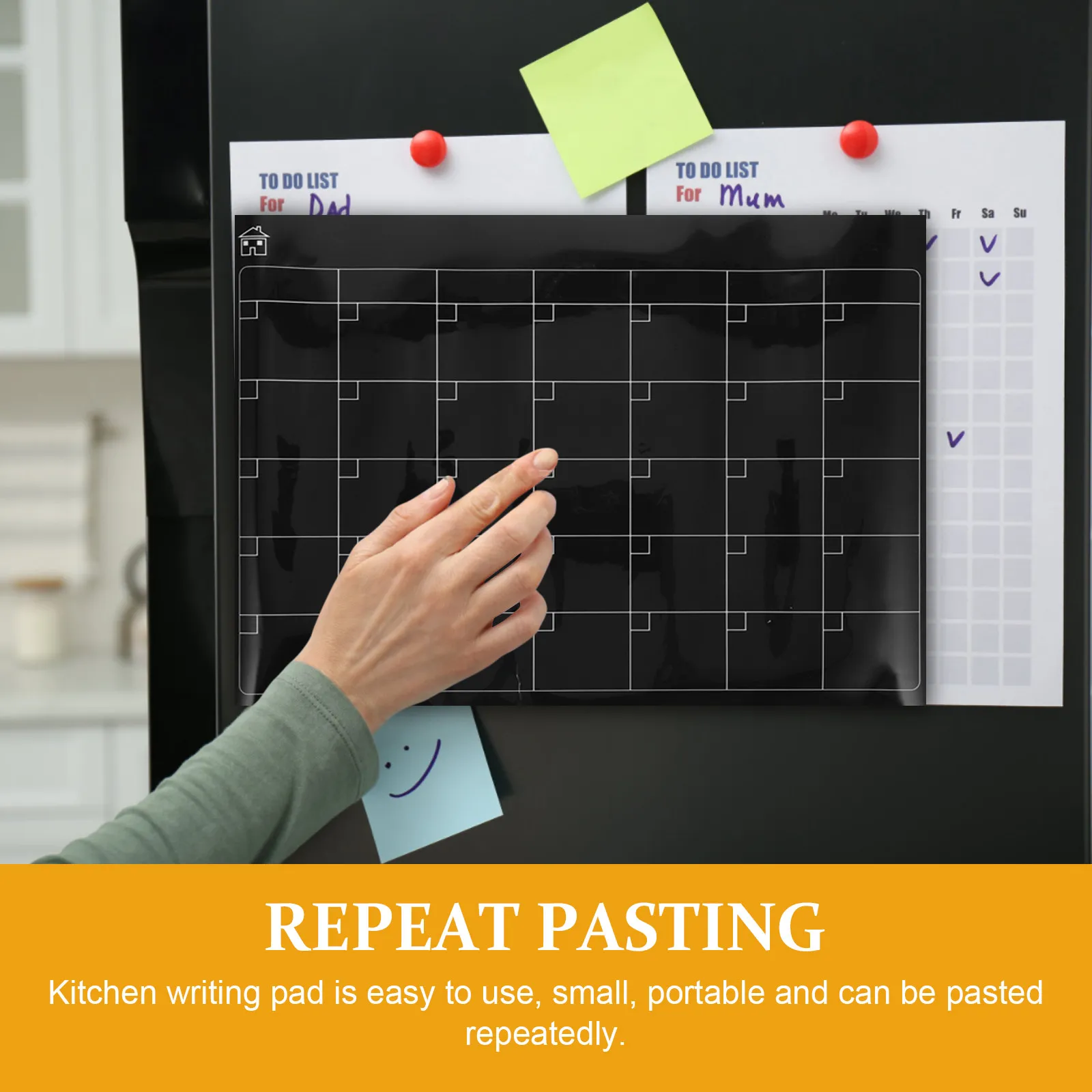 Magnetic Refrigerator Plan Plastic Dry Erase Board Kitchen Schedule Writing Whiteboard Fridge Reminder Board Plan for Fridge
Magnetic Refrigerator Plan Plastic Dry Erase Board Kitchen Schedule Writing Whiteboard Fridge Reminder Board Plan for Fridge