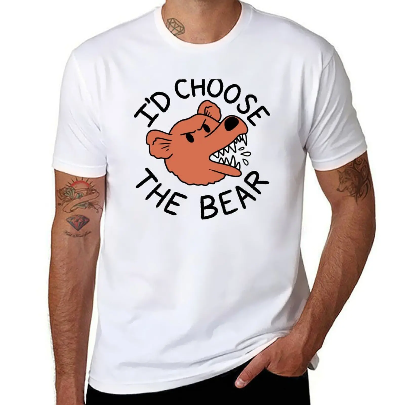 Bear or Man in the Woods I'd Choose the Bear T-Shirt anime tshirt man t shirts for men t shirt personalised T-shirt
Bear or Man in the Woods I'd Choose the Bear T-Shirt anime tshirt man t shirts for men t shirt personalised T-shirt