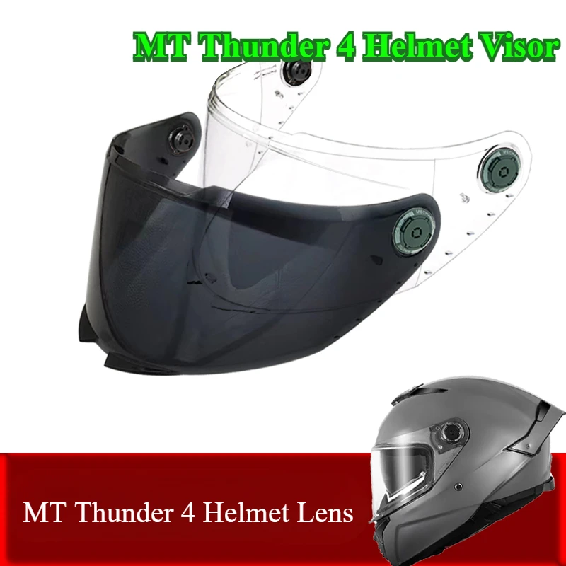 MT Thunder 4 Full Helmet Visor Electric Motorcycle Helm Lenses Windshield Accessories Capacete Para Moto
MT Thunder 4 Full Helmet Visor Electric Motorcycle Helm Lenses Windshield Accessories Capacete Para Moto