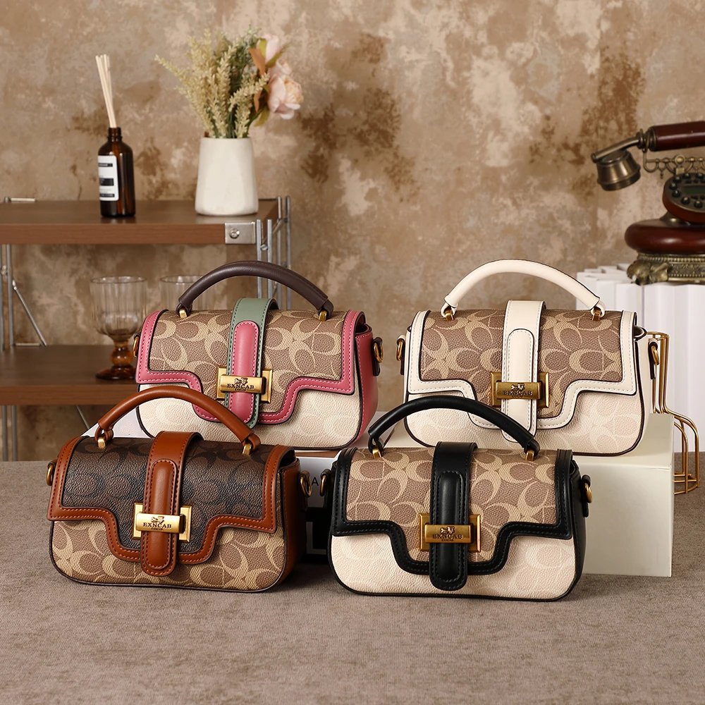 Женская сумка 2026 года, популярный новый стиль, дизайнерская мода класса люкс, легкая роскошь, контрастные цвета, сумка через плечо.
Женская сумка 2026 года, популярный новый стиль, дизайнерская мода класса люкс, легкая роскошь, контрастные цвета, сумка через плечо.