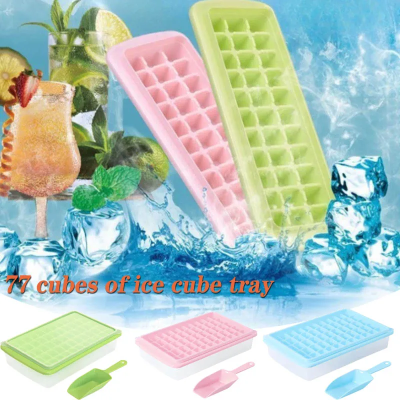 33 /77 Compartment Ice Maker with Lid Ice SharpenerParty Bar Home Ice Cube Transparent Tray with Storage Box
33 /77 Compartment Ice Maker with Lid Ice SharpenerParty Bar Home Ice Cube Transparent Tray with Storage Box