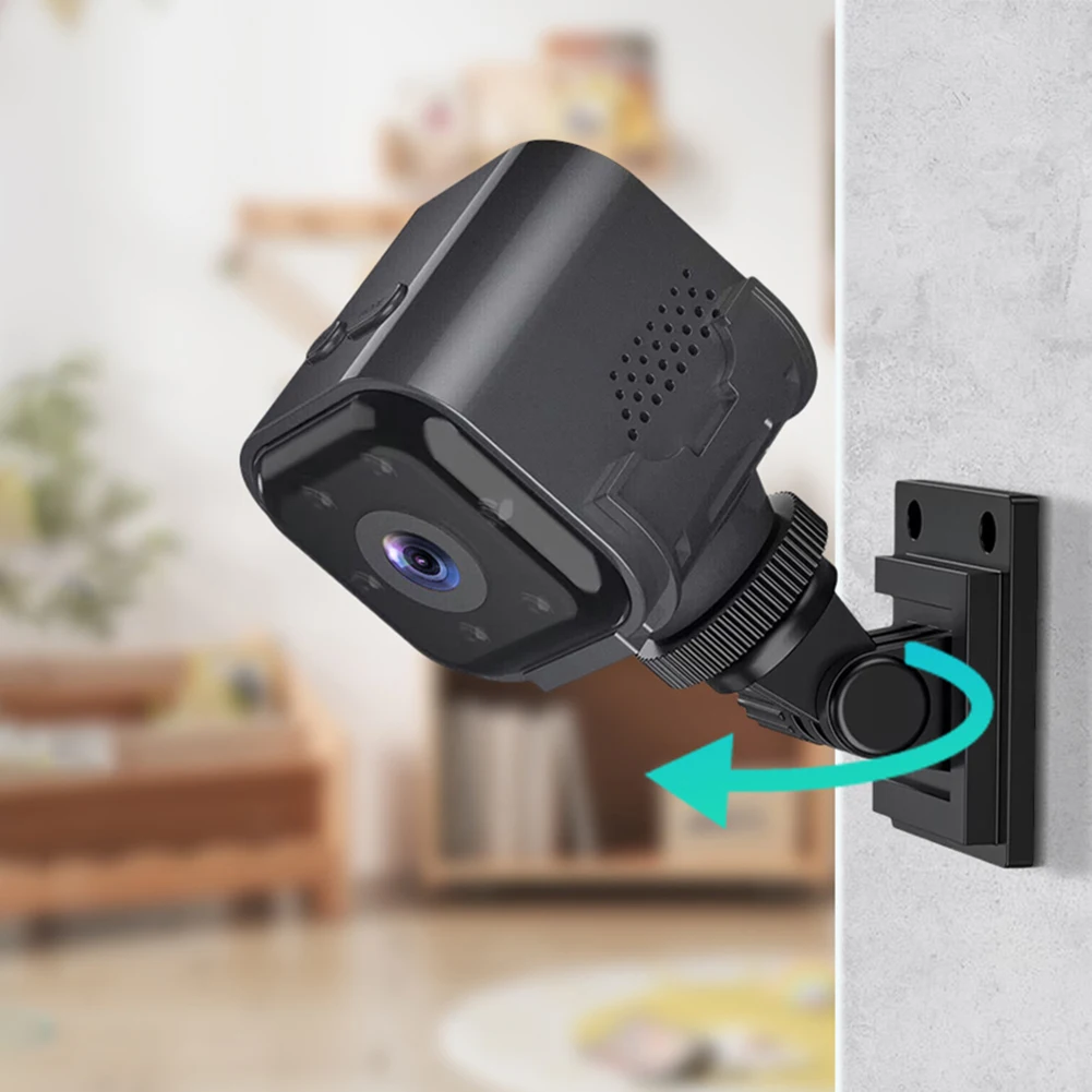 Wifi Mini Camera Two Way Audio Smart Wireless Camera Built-in Battery Surveillance Camera 960mAh for Indoor Outdoor Home Office
Wifi Mini Camera Two Way Audio Smart Wireless Camera Built-in Battery Surveillance Camera 960mAh for Indoor Outdoor Home Office