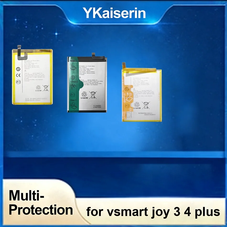 Mobile Phone Battery Reliable Power Bvsm-420 Bvsm-441 Bvsm-430 4450-5000mAh For Vsmart Joy 3 4 Plus
Mobile Phone Battery Reliable Power Bvsm-420 Bvsm-441 Bvsm-430 4450-5000mAh For Vsmart Joy 3 4 Plus