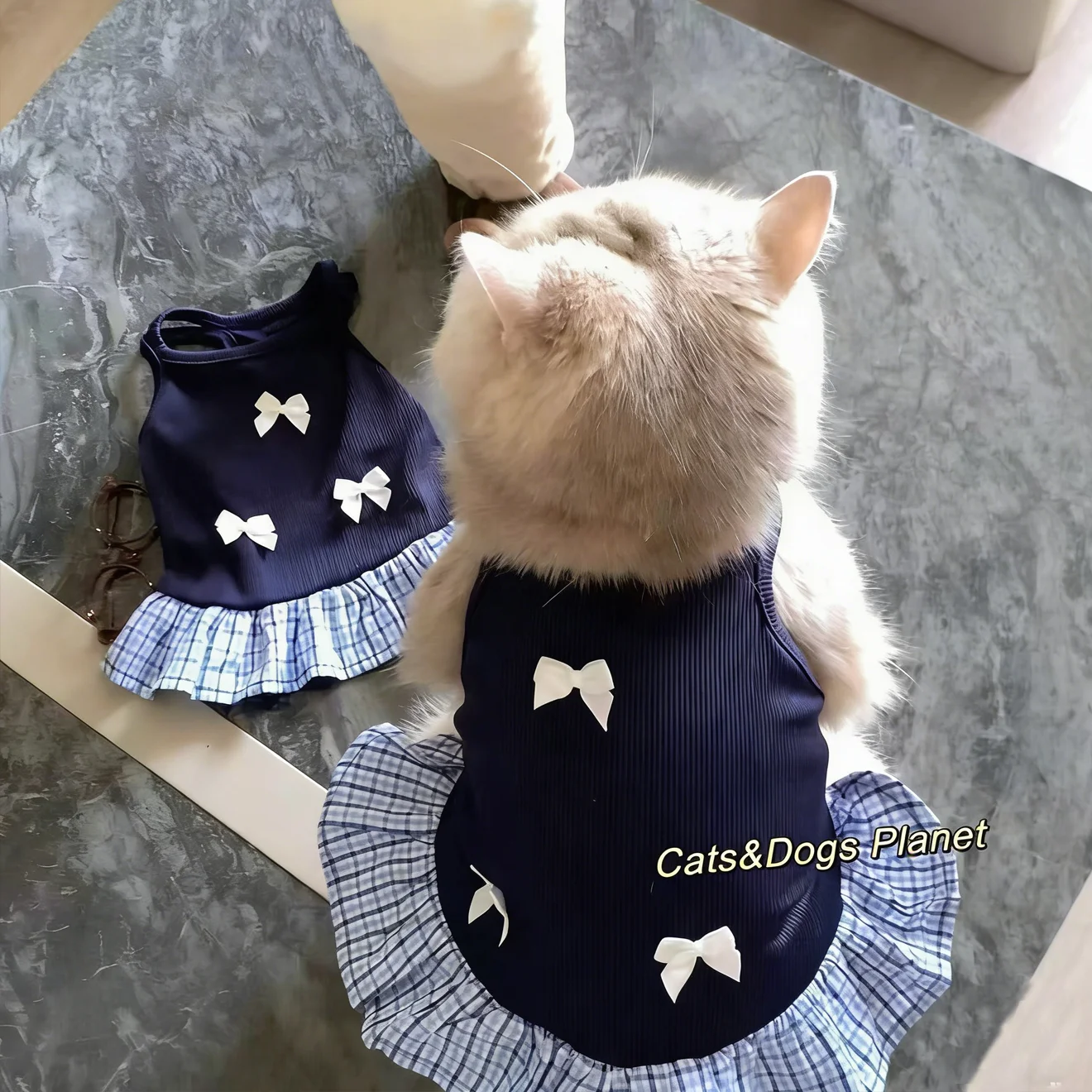 1Pc Pet Summer Lightweight Bowknot Dress Cats & Dogs Exquisite Princess-style Dress Teddy Bichon Frise Clothes
1Pc Pet Summer Lightweight Bowknot Dress Cats & Dogs Exquisite Princess-style Dress Teddy Bichon Frise Clothes