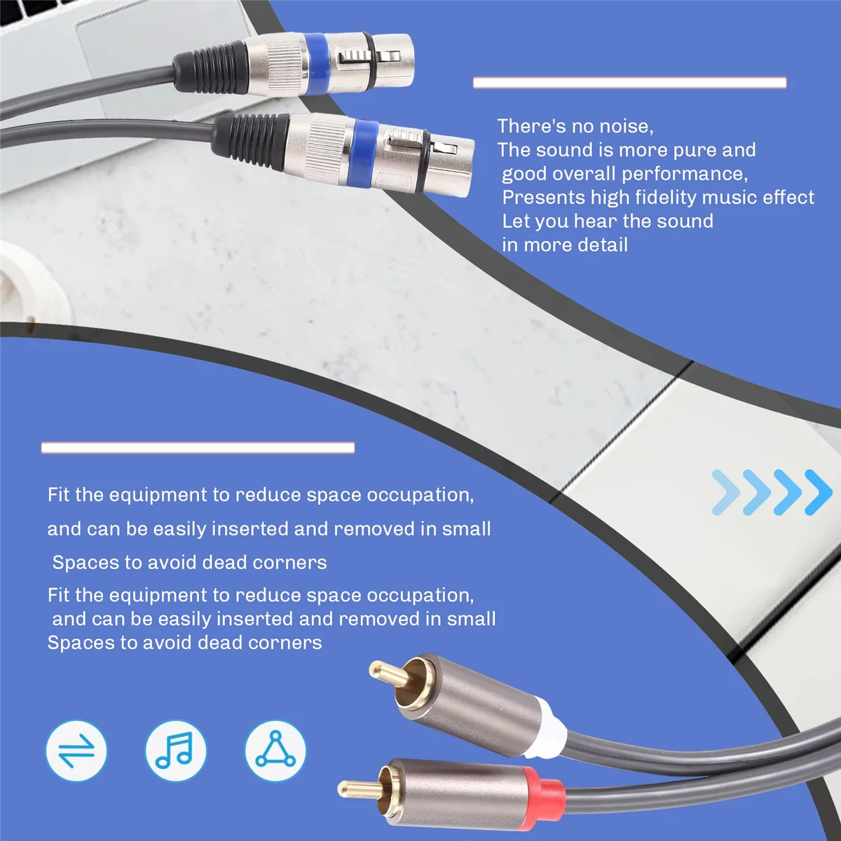 ГОРЯЧИЙ аудиокабель Hi-Fi, 2 штекера к Xlr, 3-контактный женский усилитель микшерной консоли, двойной кабель Xlr к двойному щитка, 1,5 м
ГОРЯЧИЙ аудиокабель Hi-Fi, 2 штекера к Xlr, 3-контактный женский усилитель микшерной консоли, двойной кабель Xlr к двойному щитка, 1,5 м