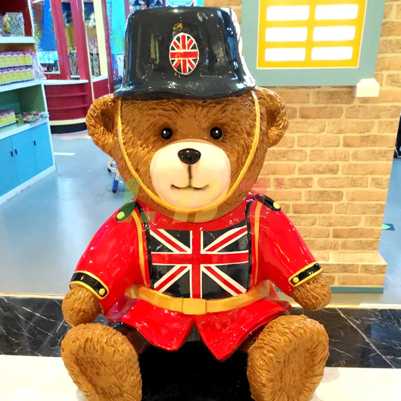 To promote the popular FRP Little Brown Bear cartoon sculpture shopping mall garden creative furnishing decoration customization
To promote the popular FRP Little Brown Bear cartoon sculpture shopping mall garden creative furnishing decoration customization