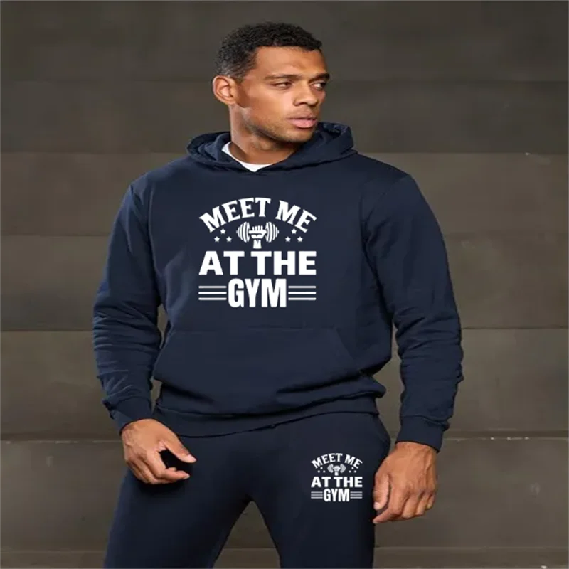 Fashion printing men's sportswear casual hooded fitness pants two-piece fall and winter jogging suit
Fashion printing men's sportswear casual hooded fitness pants two-piece fall and winter jogging suit