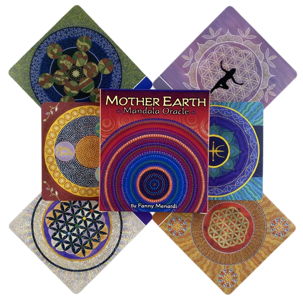 Mother Earth Mandala Oracle Cards Full English Board Games Cards Imaginative Tarot Deck Oracle Divination Desk Game Tarot Cards
Mother Earth Mandala Oracle Cards Full English Board Games Cards Imaginative Tarot Deck Oracle Divination Desk Game Tarot Cards