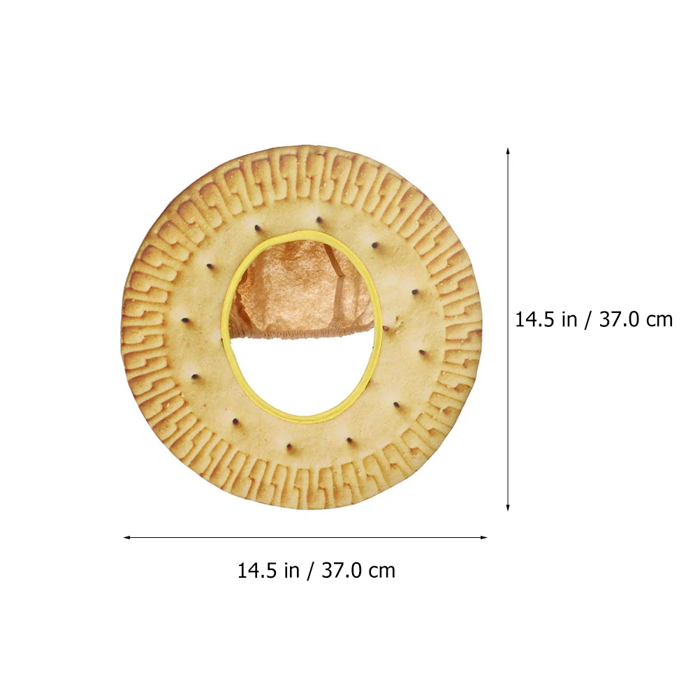 Biscuit Hat Holiday Festival Headgear Headwear Performance Funny Headdress Party Cookie Cap Biscuits
Biscuit Hat Holiday Festival Headgear Headwear Performance Funny Headdress Party Cookie Cap Biscuits