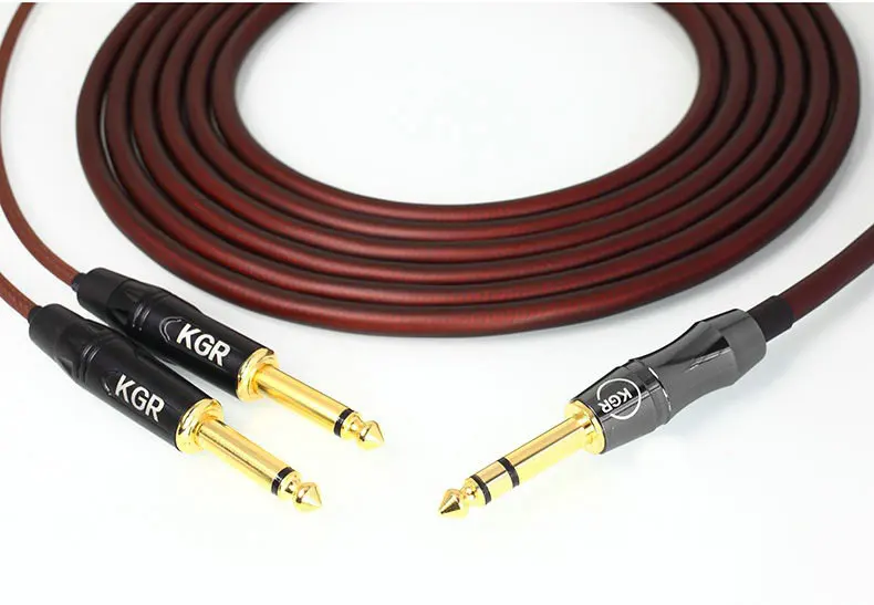 NEW 6.5MM TRS TO DOUBLE 6.5MM TS SPEAKER CABLE AUDIO CABLE AUDIO WIRE FOR GUITAR MIXER AMPLIFIER 072004
NEW 6.5MM TRS TO DOUBLE 6.5MM TS SPEAKER CABLE AUDIO CABLE AUDIO WIRE FOR GUITAR MIXER AMPLIFIER 072004