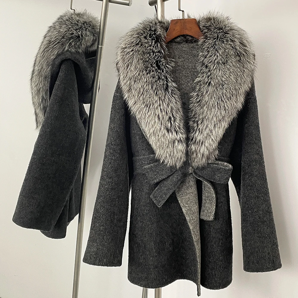 OFTBUY Commute Belt Real Fur Wool Coat Female 2025 New Winter Clothing Women Natural Fox Fur Woolen Jacket Fashion Outerwears
OFTBUY Commute Belt Real Fur Wool Coat Female 2025 New Winter Clothing Women Natural Fox Fur Woolen Jacket Fashion Outerwears