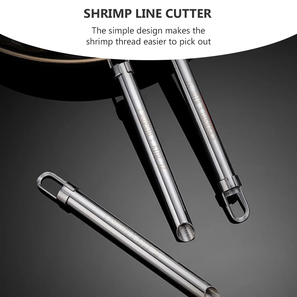 1Pcs Shrimp Line Cutter Ergonomic Handle Stainless Steel Shrimp Peeling Tool Small Light Portable Kitchen Tool
1Pcs Shrimp Line Cutter Ergonomic Handle Stainless Steel Shrimp Peeling Tool Small Light Portable Kitchen Tool