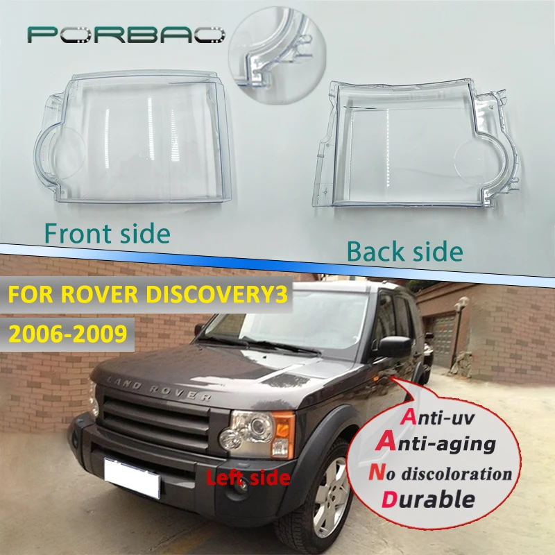 Car Front Headlight Lens Cover Headlamp Glass Lamp Shade Shell For Discovery3 2006 2007 2008 2009 Auto Light Caps Repair Parts
Car Front Headlight Lens Cover Headlamp Glass Lamp Shade Shell For Discovery3 2006 2007 2008 2009 Auto Light Caps Repair Parts