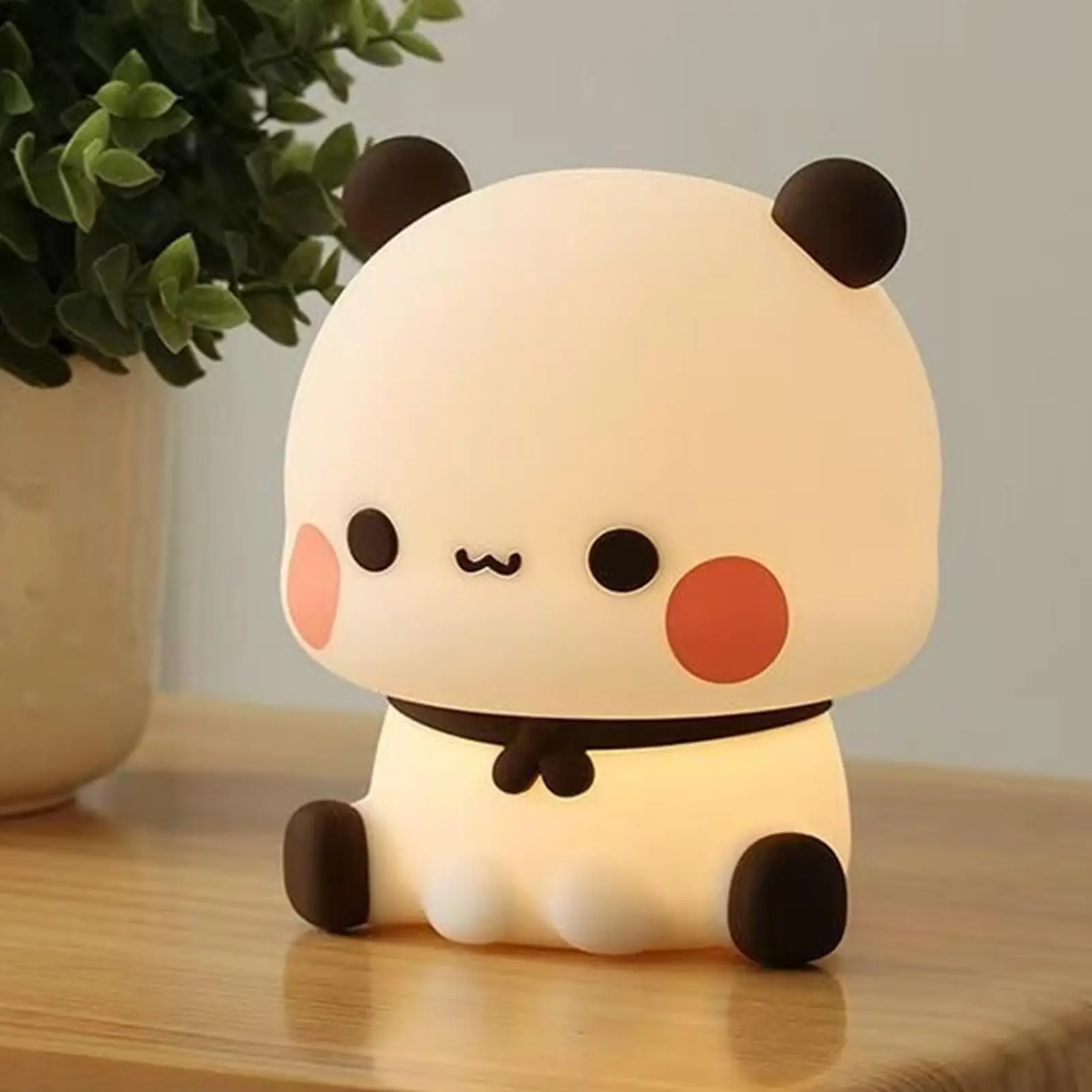 Panda Pat LED Night Light LED Novelty Animal Night Lamp Silicone Decorative Nightlight for Living Room Decor Nurser
Panda Pat LED Night Light LED Novelty Animal Night Lamp Silicone Decorative Nightlight for Living Room Decor Nurser