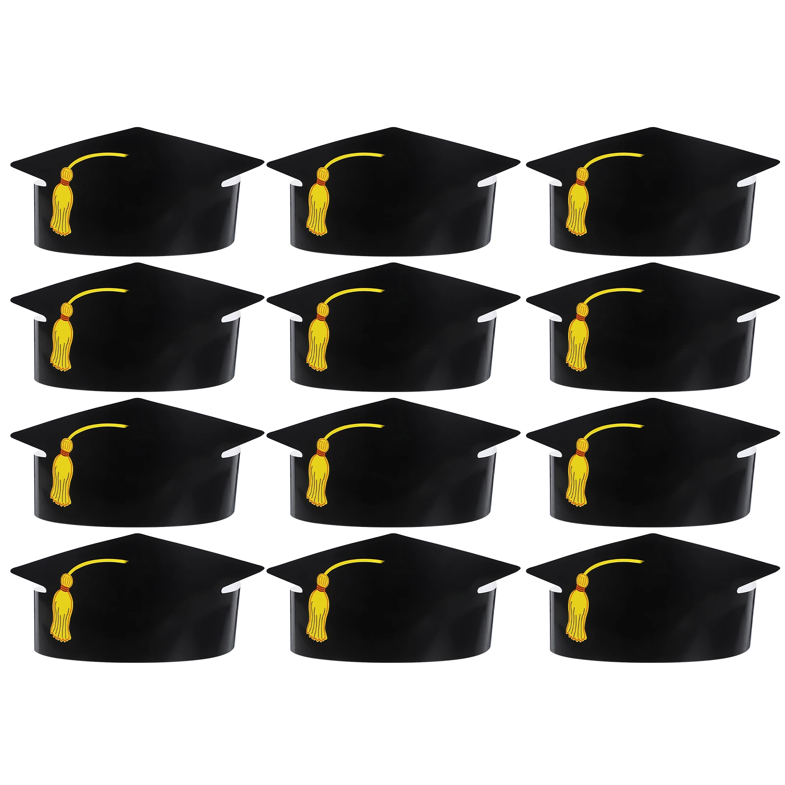 12 Pcs Graduation Hats Decors Hat DIY Graduation Party Decorations Handmade Caps Favors Creative Design Paper Hats
12 Pcs Graduation Hats Decors Hat DIY Graduation Party Decorations Handmade Caps Favors Creative Design Paper Hats