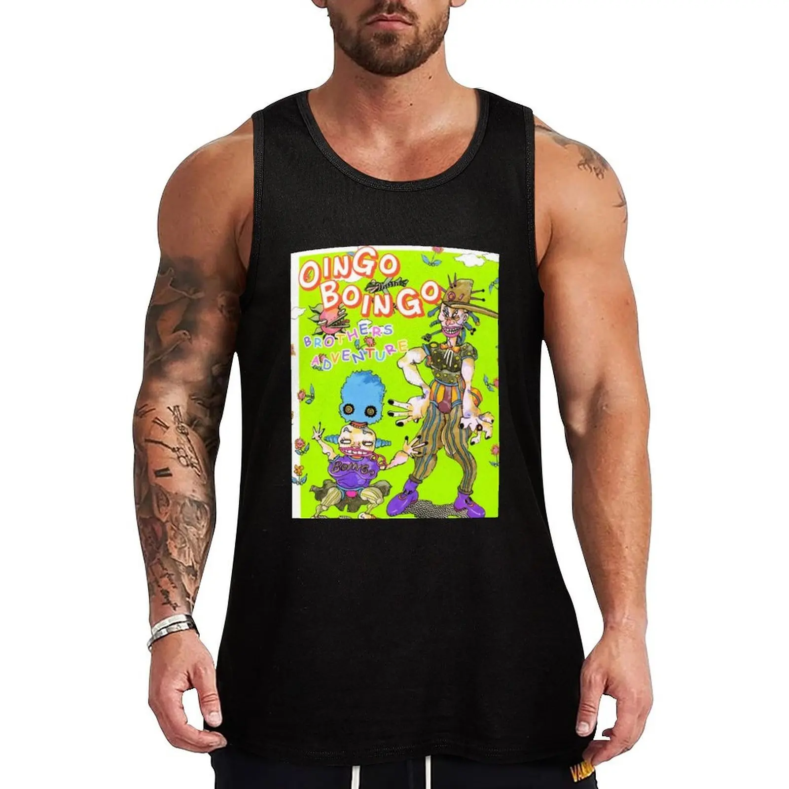 Oingo Boingo's Book! From Jojos Tank Top gym accessories men sleeveless Men's t-shirts Bodybuilding shirt summer
Oingo Boingo's Book! From Jojos Tank Top gym accessories men sleeveless Men's t-shirts Bodybuilding shirt summer