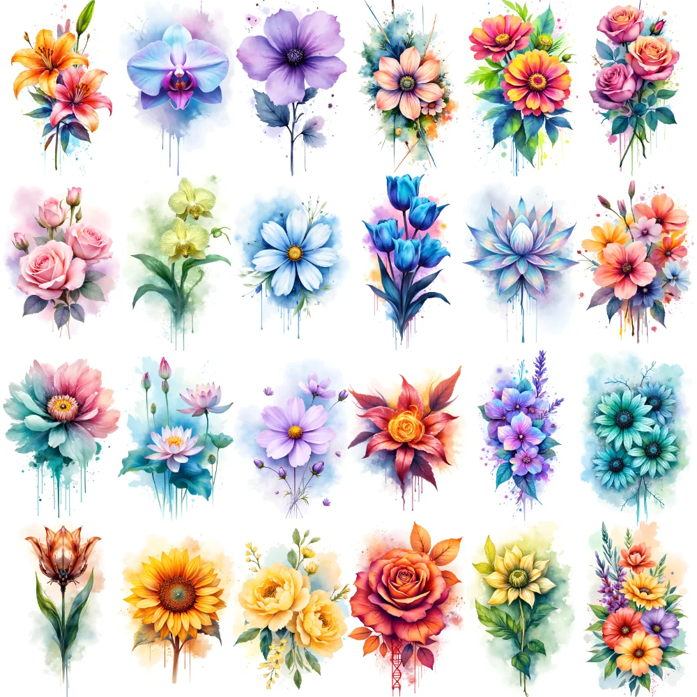 9pcs Temporary Tattoo Sunflowers Watercolor Orchids Tulips Temporary Tattoo Stickers Colorful Flowers For Ladies Cheeks
9pcs Temporary Tattoo Sunflowers Watercolor Orchids Tulips Temporary Tattoo Stickers Colorful Flowers For Ladies Cheeks