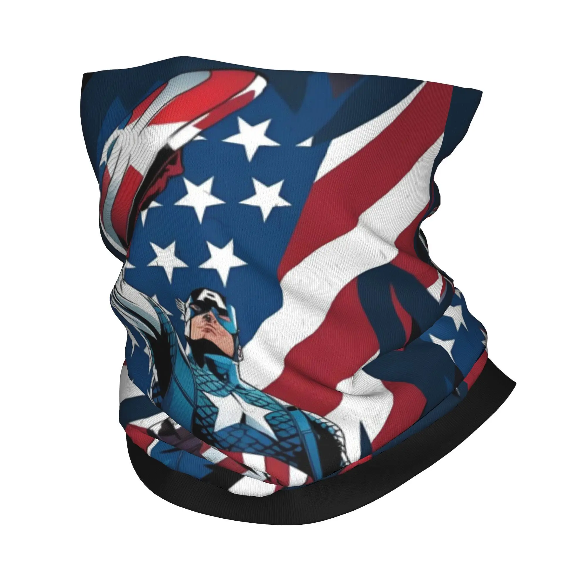 Captain America Bandana Winter Neck Warmer Women Windproof Wrap Face Scarf for Ski Anime Cartoon Classical Film Gaiter Headband
Captain America Bandana Winter Neck Warmer Women Windproof Wrap Face Scarf for Ski Anime Cartoon Classical Film Gaiter Headband