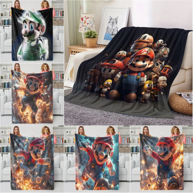 3D Cartoon M-Mario-Bros Print Blanket Picnic Blankets Flange Warm Blanket Soft and Comfortable Blanket Bed Linings Birthday Gift
3D Cartoon M-Mario-Bros Print Blanket Picnic Blankets Flange Warm Blanket Soft and Comfortable Blanket Bed Linings Birthday Gift