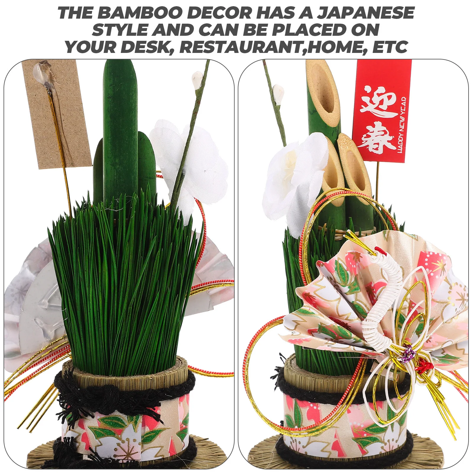 Japanese Bamboo Decoration New Year Sushi Restaurant Flower Desktop Ornament for Home and Restaurant Decorative Use
Japanese Bamboo Decoration New Year Sushi Restaurant Flower Desktop Ornament for Home and Restaurant Decorative Use
