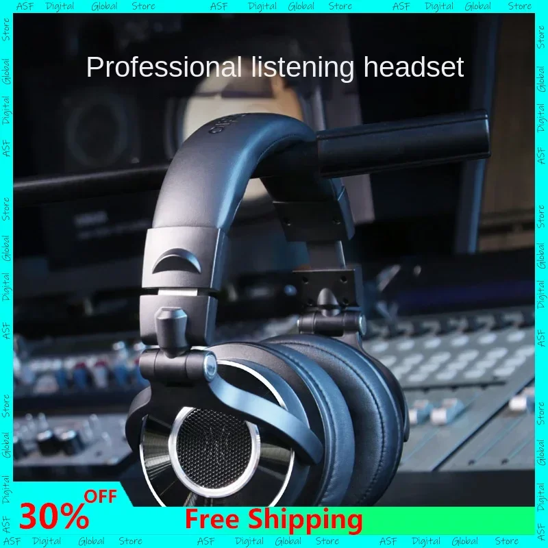 New Wired Monitoring Headphones M60 Three-band Balanced Head-mounted HIFI Wired Mixer Professional Headphones DJ Headphones
New Wired Monitoring Headphones M60 Three-band Balanced Head-mounted HIFI Wired Mixer Professional Headphones DJ Headphones