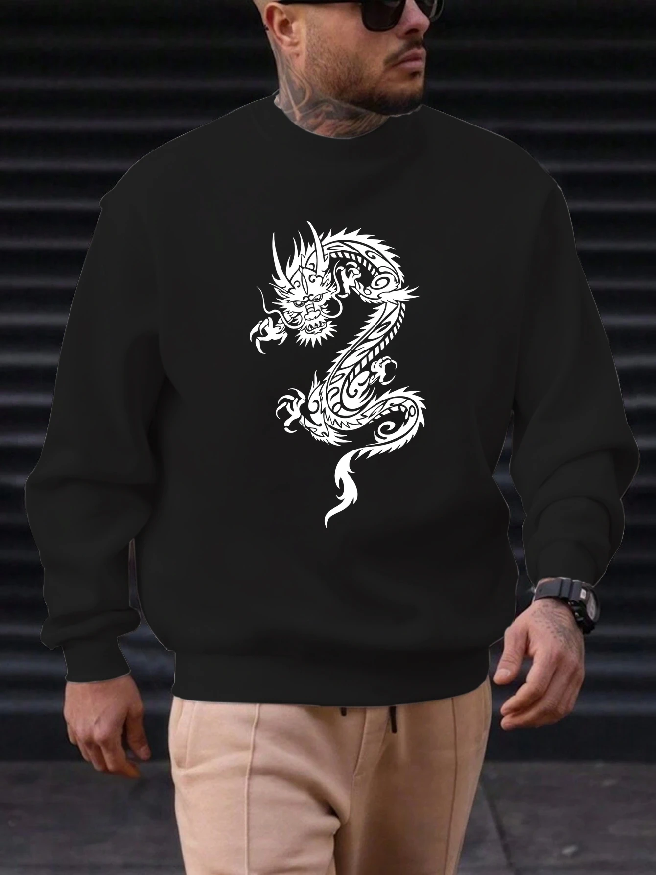 Men's Cotton Crewneck Sweatshirt Graphic Printing 2025 New Trending Fashion Casual High Quality Top Clothing
Men's Cotton Crewneck Sweatshirt Graphic Printing 2025 New Trending Fashion Casual High Quality Top Clothing