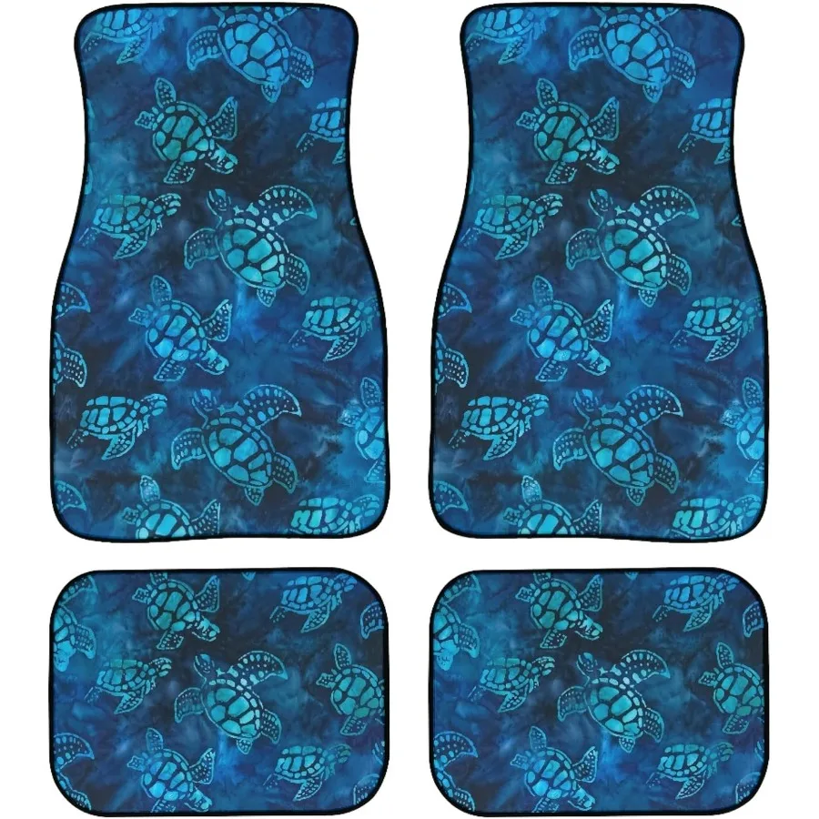 Sea Turtle Car Floor Mats Carpet 4Pcs Watercolor Blue Turtles Nautical Coastal Sea Animal Floor Mats for Cars Universal Vehicle
Sea Turtle Car Floor Mats Carpet 4Pcs Watercolor Blue Turtles Nautical Coastal Sea Animal Floor Mats for Cars Universal Vehicle