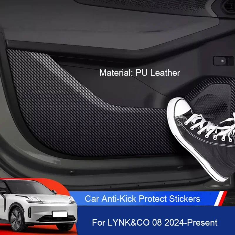 Car B-Pillar Door Anti-Kick Protect Pad Trunk Anti-Dirty Scratch Resistant Auto Interior Accessory For LYNK&CO 08 2024-2026
Car B-Pillar Door Anti-Kick Protect Pad Trunk Anti-Dirty Scratch Resistant Auto Interior Accessory For LYNK&CO 08 2024-2026