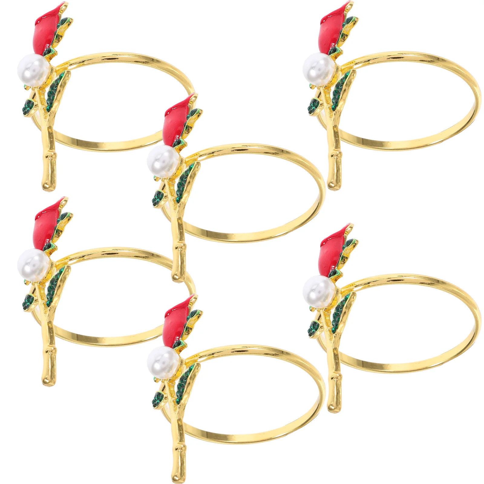 6Pcs Flower Napkin Rings Metal Rose Golden Napkin Holders Wedding Banquet Party Table Decorations Elegant Simulated Rose
6Pcs Flower Napkin Rings Metal Rose Golden Napkin Holders Wedding Banquet Party Table Decorations Elegant Simulated Rose