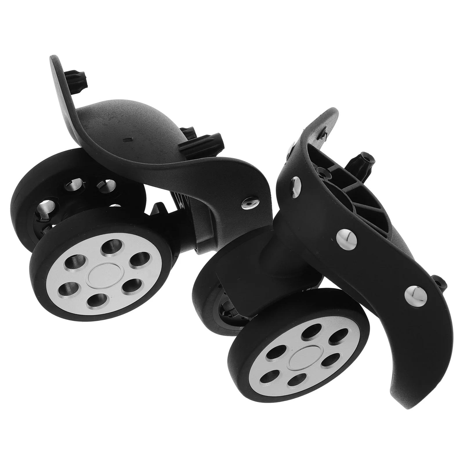 2 Pairs Luggage Replacement Wheels Smooth Swivel For Travel Suitcases Trolley Cases And Shopping Trolleys
2 Pairs Luggage Replacement Wheels Smooth Swivel For Travel Suitcases Trolley Cases And Shopping Trolleys