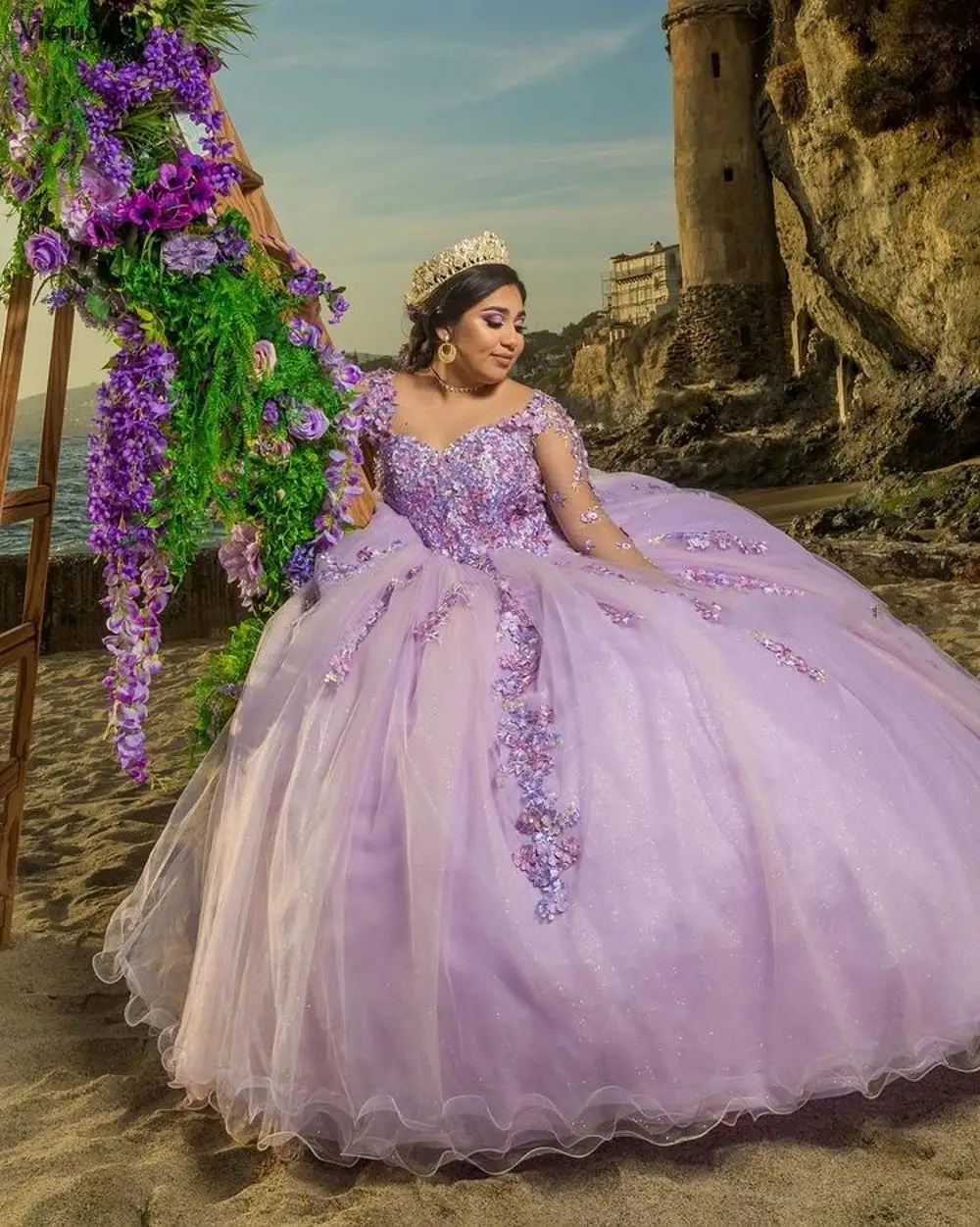 2022 Luxury Ball Gown Quinceanera Dresses 3D Flowers Beads Sweetheart Tulle Lace Applique Sweet 15 16 Dress Party Wear Xv Años
2022 Luxury Ball Gown Quinceanera Dresses 3D Flowers Beads Sweetheart Tulle Lace Applique Sweet 15 16 Dress Party Wear Xv Años