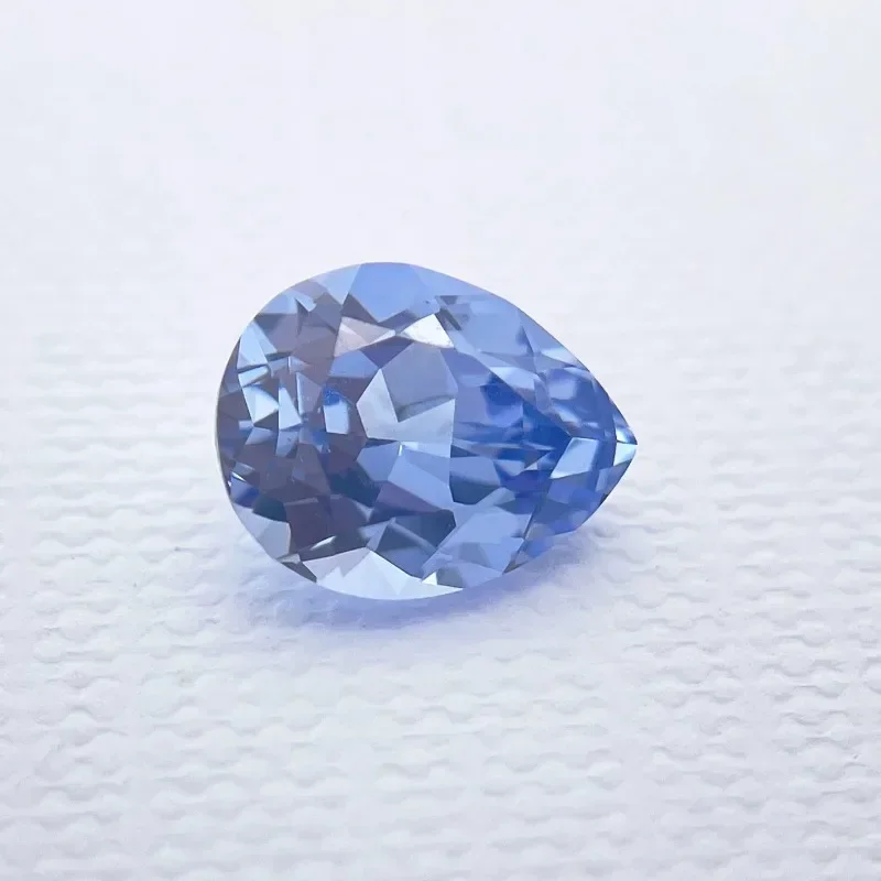 A Lab Grown Sapphire/Paraiba/Ruby/Cobalt Spinel/Padparadscha Pear Shape Cornflower Jewelry Materials Selectable AGL Certificate
A Lab Grown Sapphire/Paraiba/Ruby/Cobalt Spinel/Padparadscha Pear Shape Cornflower Jewelry Materials Selectable AGL Certificate