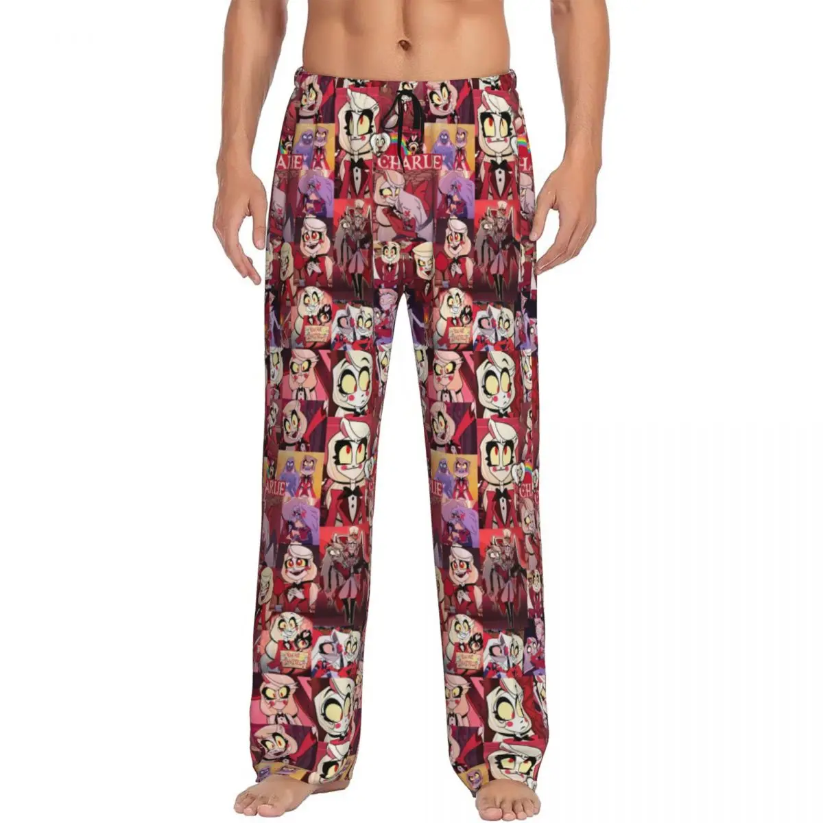 Пижамные штаны Charlie Morningst Wuth Friends на заказ, мужские пижамные штаны Hazbins, отели, гостиная, одежда для сна на шнурке, низ с карманами
Пижамные штаны Charlie Morningst Wuth Friends на заказ, мужские пижамные штаны Hazbins, отели, гостиная, одежда для сна на шнурке, низ с карманами