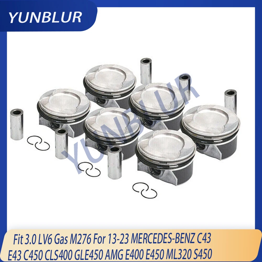 STD Engine Piston & Rings Set Fit 3.0 LV6 Gas M276 For 13-23 MERCEDES-BENZ C43 E43 C450 CLS400 GLE450 AMG E400 E450 ML320 S450
STD Engine Piston & Rings Set Fit 3.0 LV6 Gas M276 For 13-23 MERCEDES-BENZ C43 E43 C450 CLS400 GLE450 AMG E400 E450 ML320 S450