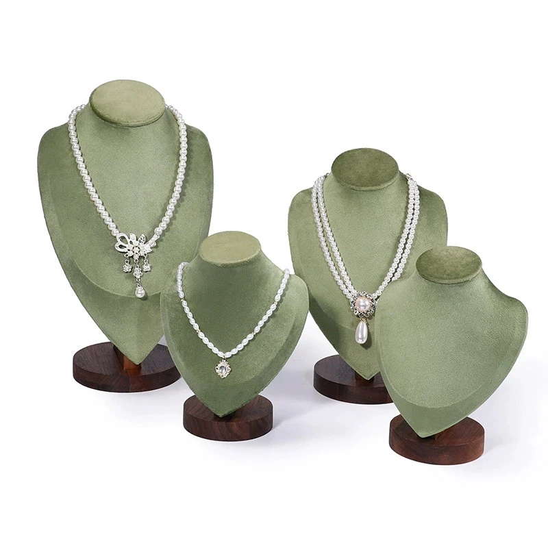 Vintage Walnut Wood Portrait Necklace Display Stand Mannequin Bust Pendant Neck Chain Jewelry Storage Rack Counter Showcase Prop
Vintage Walnut Wood Portrait Necklace Display Stand Mannequin Bust Pendant Neck Chain Jewelry Storage Rack Counter Showcase Prop