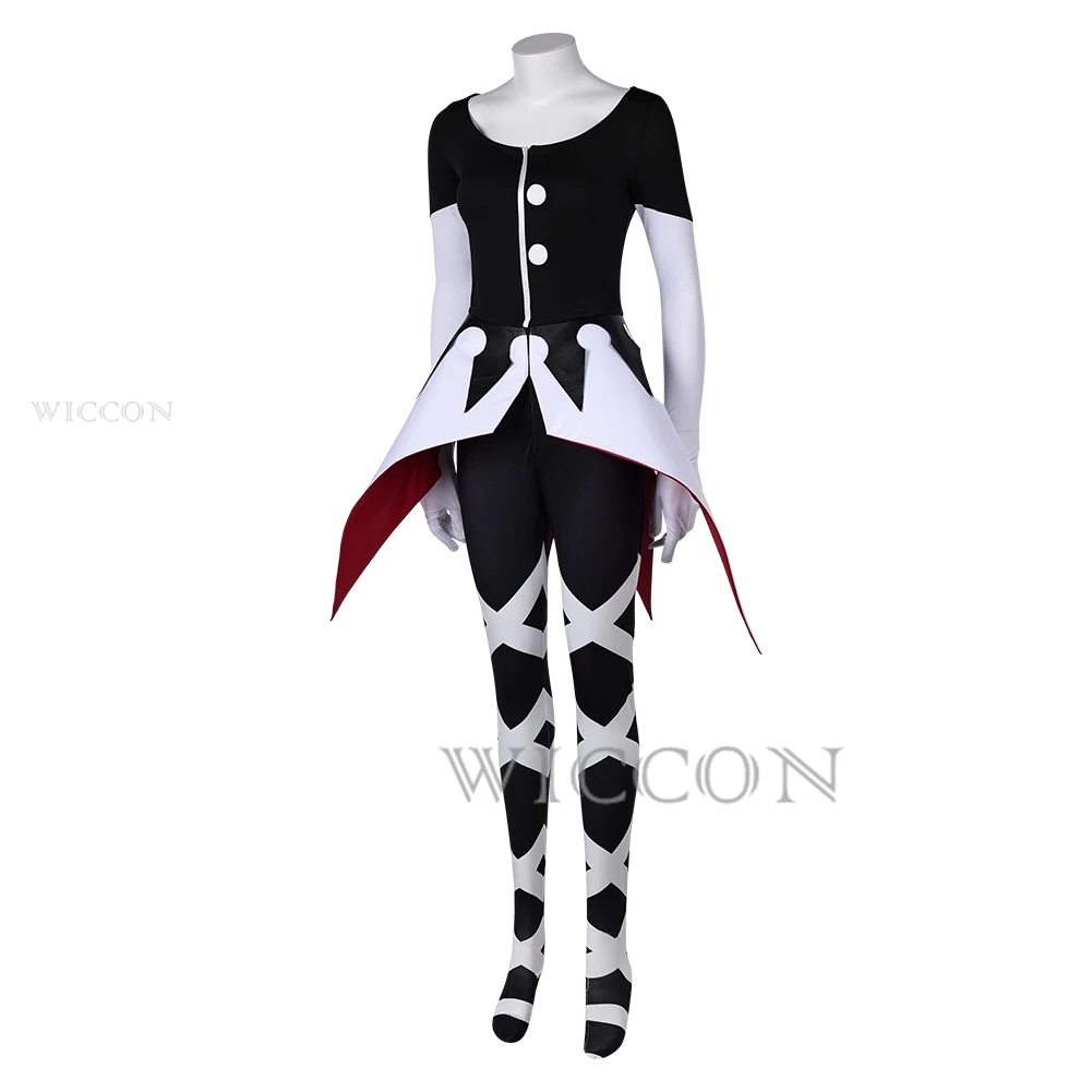 Camilla Cosplay Hazzbin Cartoon Hotel Fantasia Costume Disguise for Adult Women Jumpsuit Outfit Halloween Carnival Party Clothes
Camilla Cosplay Hazzbin Cartoon Hotel Fantasia Costume Disguise for Adult Women Jumpsuit Outfit Halloween Carnival Party Clothes