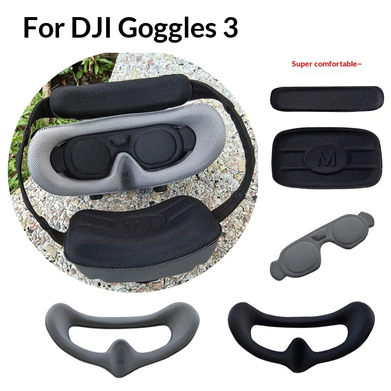 Compatible with DJI G3 Goggles 3 foam face mask, AVATA 2 lens protection, soft forehead and back head support.
Compatible with DJI G3 Goggles 3 foam face mask, AVATA 2 lens protection, soft forehead and back head support.