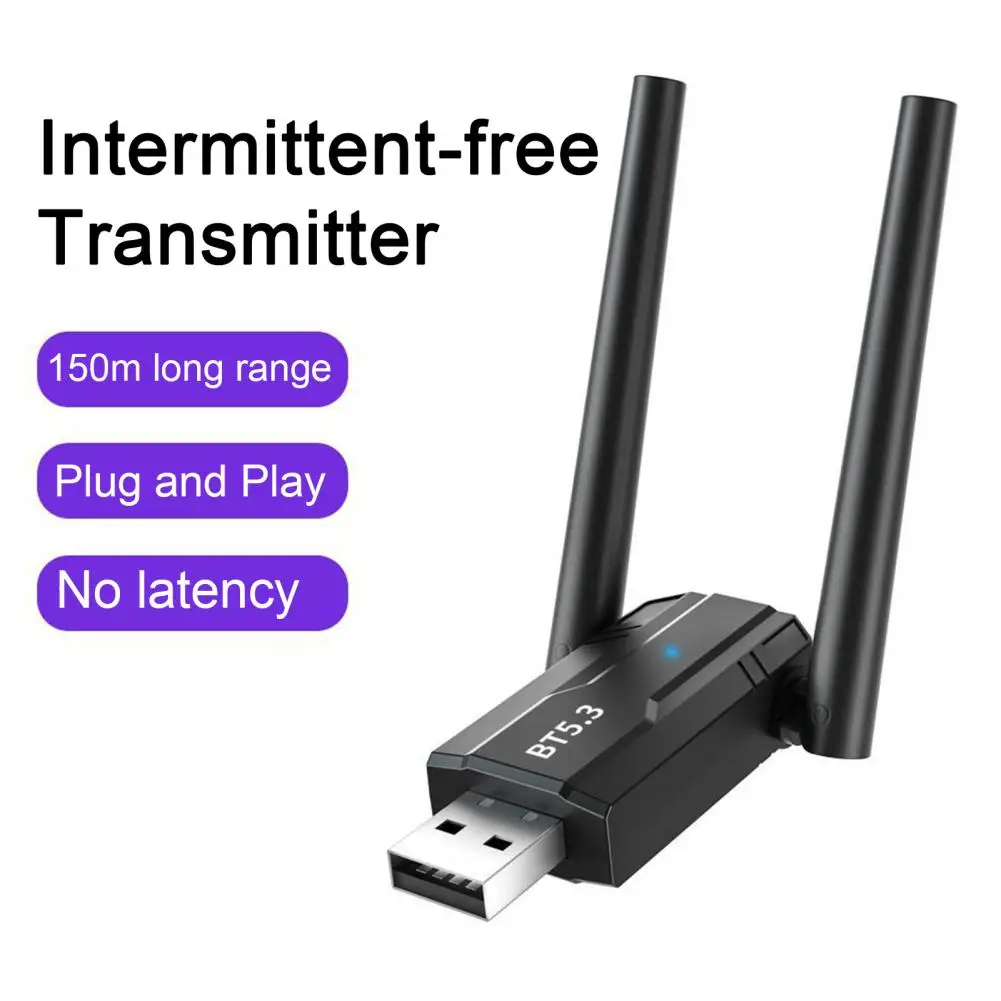 Приемник-передатчик Высокопроизводительная быстрая передача USB-адаптер 5.3 длительного действия, совместимый с Bluetooth
Приемник-передатчик Высокопроизводительная быстрая передача USB-адаптер 5.3 длительного действия, совместимый с Bluetooth
