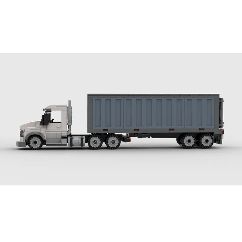 MOC-211364 New City Cargo Container Truck Building Block Model 522 Parts MOC Boys Children's Birthday Christmas Toy Gift
MOC-211364 New City Cargo Container Truck Building Block Model 522 Parts MOC Boys Children's Birthday Christmas Toy Gift
