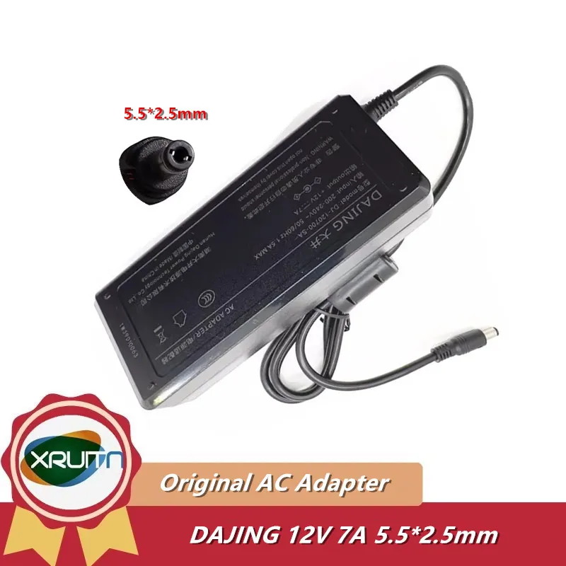Genuine DAJING 12V 7A AC DC Adapter Charger DJ-120700-SA 84W Power Supply 5.5*2.5mm
Genuine DAJING 12V 7A AC DC Adapter Charger DJ-120700-SA 84W Power Supply 5.5*2.5mm
