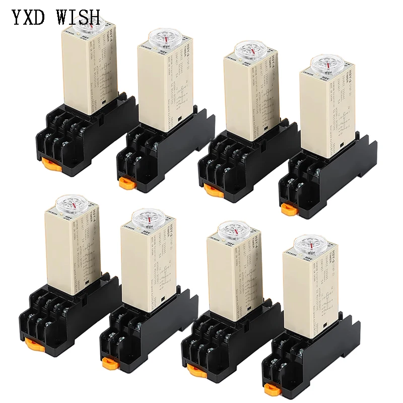 10 комплектов реле времени задержки H3Y-2 8-контактный DC12V 24V AC220V Реле таймера Переключатель 1S 3S 5S 30S 60S 5M 10M 30M 60M Реле задержки времени
10 комплектов реле времени задержки H3Y-2 8-контактный DC12V 24V AC220V Реле таймера Переключатель 1S 3S 5S 30S 60S 5M 10M 30M 60M Реле задержки времени