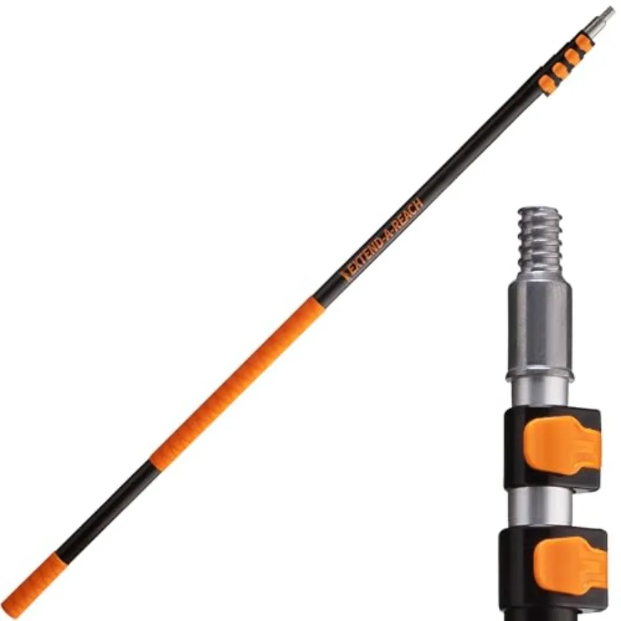 5-1 Long Telescopic Extension Pole// Multi-Purpose Extendable Pole with Universal Twist-on Metal Tip// Lightweight and Sturdy//
5-1 Long Telescopic Extension Pole// Multi-Purpose Extendable Pole with Universal Twist-on Metal Tip// Lightweight and Sturdy//