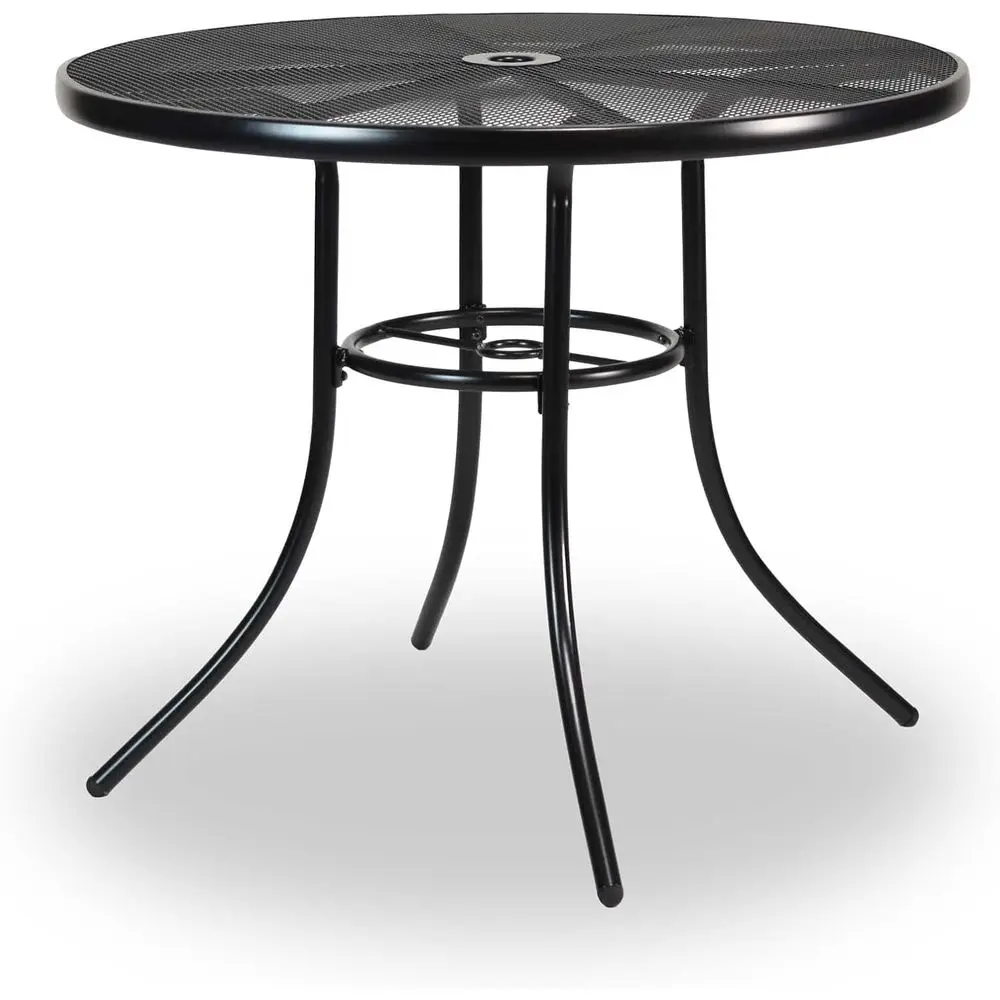 Durable 36 Round Outdoor Table for 2-4, Weather-Resistant Steel Mesh Design
Durable 36 Round Outdoor Table for 2-4, Weather-Resistant Steel Mesh Design