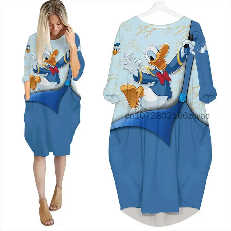 2024 Summer Disney Goofy Women's Batwing Pocket Dress New Fashion Street Dress Y2K Loose Casual Long sleeved Women's Dress
2024 Summer Disney Goofy Women's Batwing Pocket Dress New Fashion Street Dress Y2K Loose Casual Long sleeved Women's Dress
