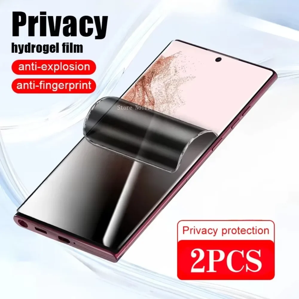 2Pcs Privacy Hydrogel Film For Samsung Galaxy S25 S24 Ultra S23 FE S22 S21+ S20 S10 Note 20 10 Anti Peep Phone Screen Protector
2Pcs Privacy Hydrogel Film For Samsung Galaxy S25 S24 Ultra S23 FE S22 S21+ S20 S10 Note 20 10 Anti Peep Phone Screen Protector